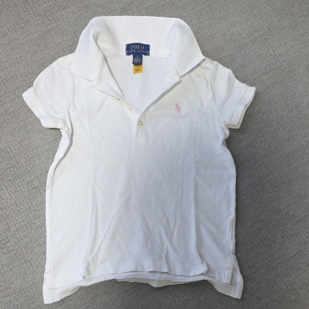 Polo by Ralph Lauren Kids Classic White Polo